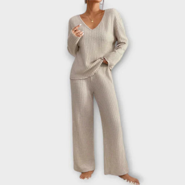 Ensemble Loungewear Côtelé