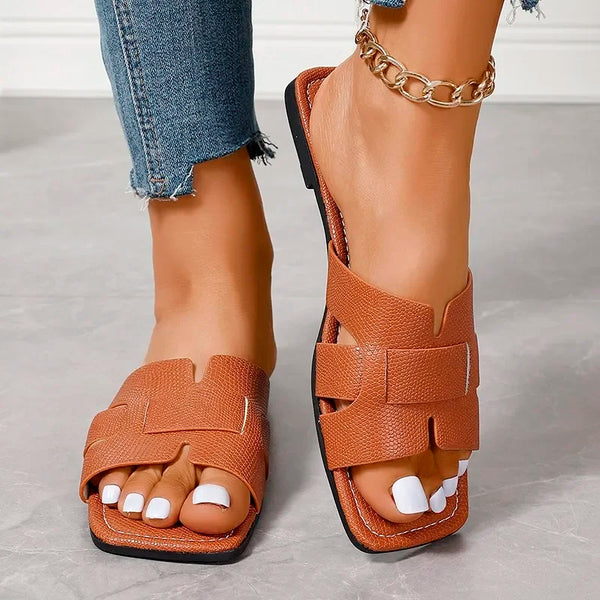 VALENCIA | SLIDES SANDALS