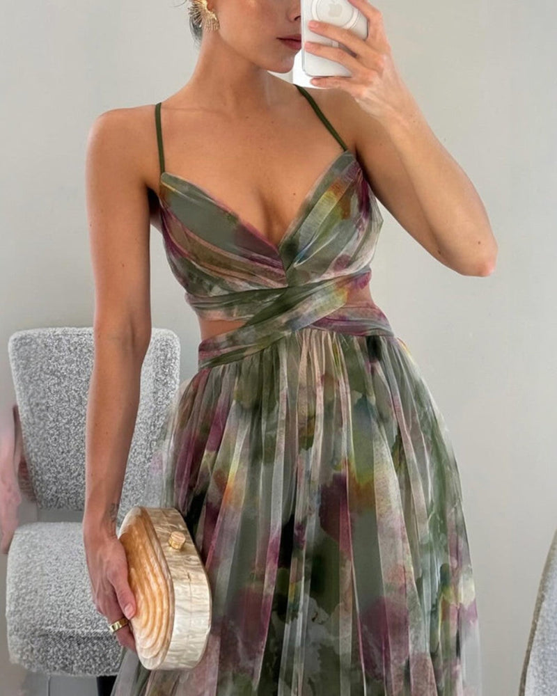 Giselle – Robe Maxi Florale Enchanteresse