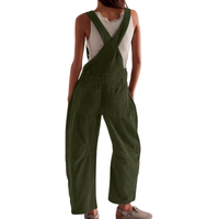 ETHEL™ – Combinaison Salopette Large Barrel Stylée