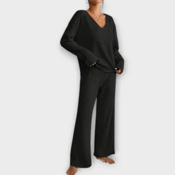 Ensemble Loungewear Côtelé