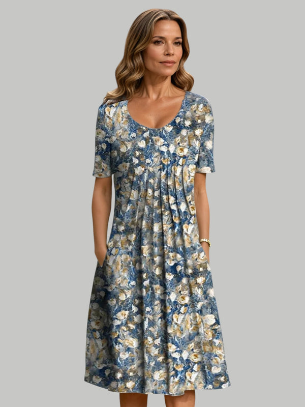 MARIANNE | ELEGANT DRESS WITH TUMMY COVERAGE