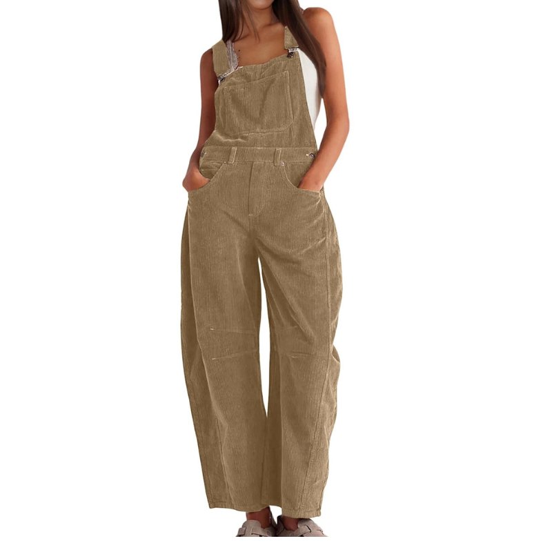 ETHEL™ – Combinaison Salopette Large Barrel Stylée