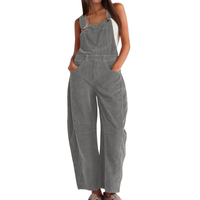 ETHEL™ – Combinaison Salopette Large Barrel Stylée