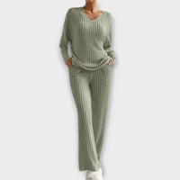 Ensemble Loungewear Côtelé