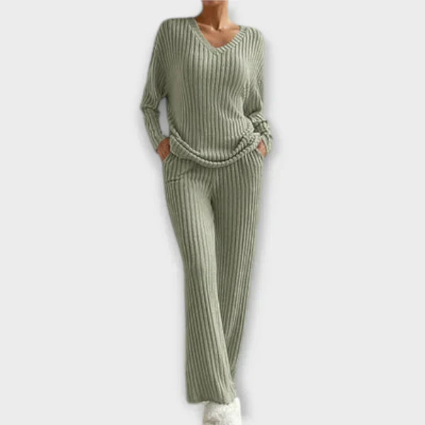 Ensemble Loungewear Côtelé
