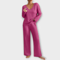 Ensemble Loungewear Côtelé