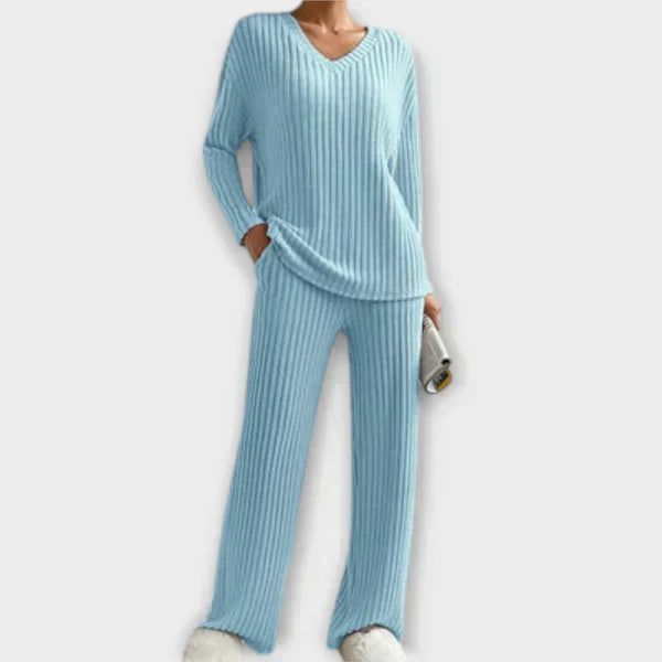 Ensemble Loungewear Côtelé