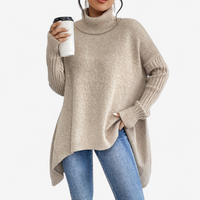 Frédérique™ – Pull Doux à Col Roulé