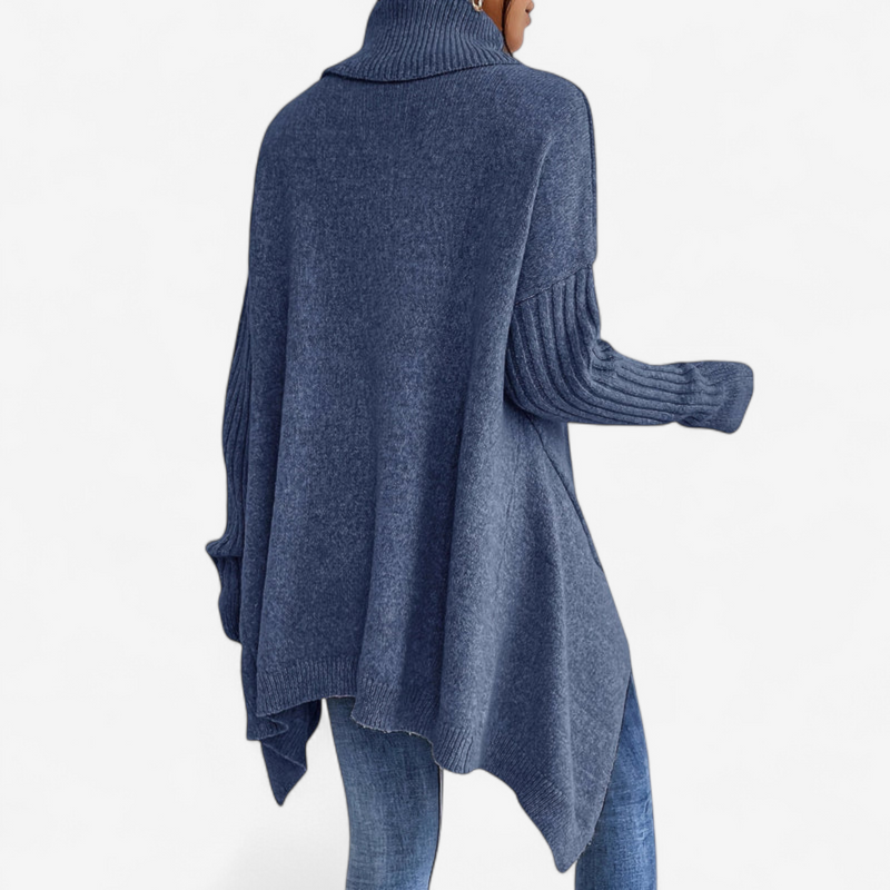 Frédérique™ – Pull Doux à Col Roulé