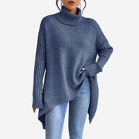 Frédérique™ – Pull Doux à Col Roulé