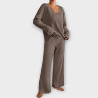 Ensemble Loungewear Côtelé
