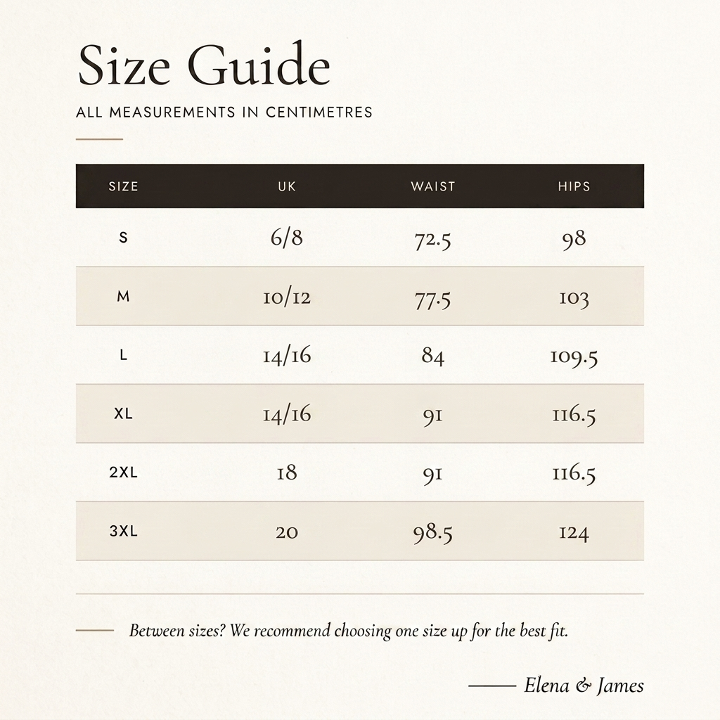 Guide des tailles