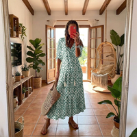 Luna | Robe Boho Sans Effort au Tombé Flatteur