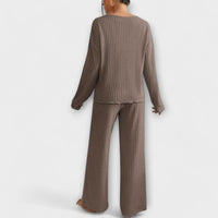 Ensemble Loungewear Côtelé